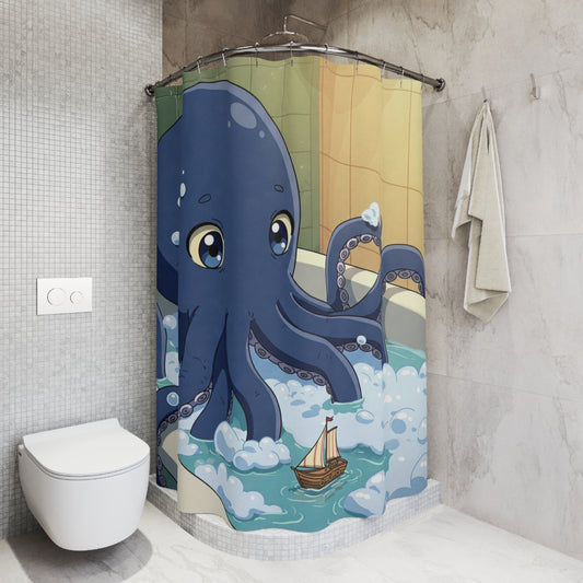 Kraken Shower Curtain
