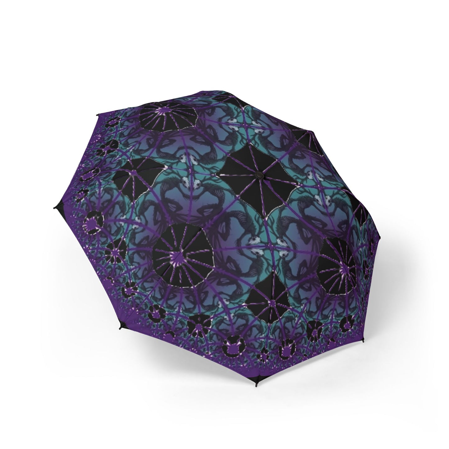 Kaleidoscope Wendigo Umbrella