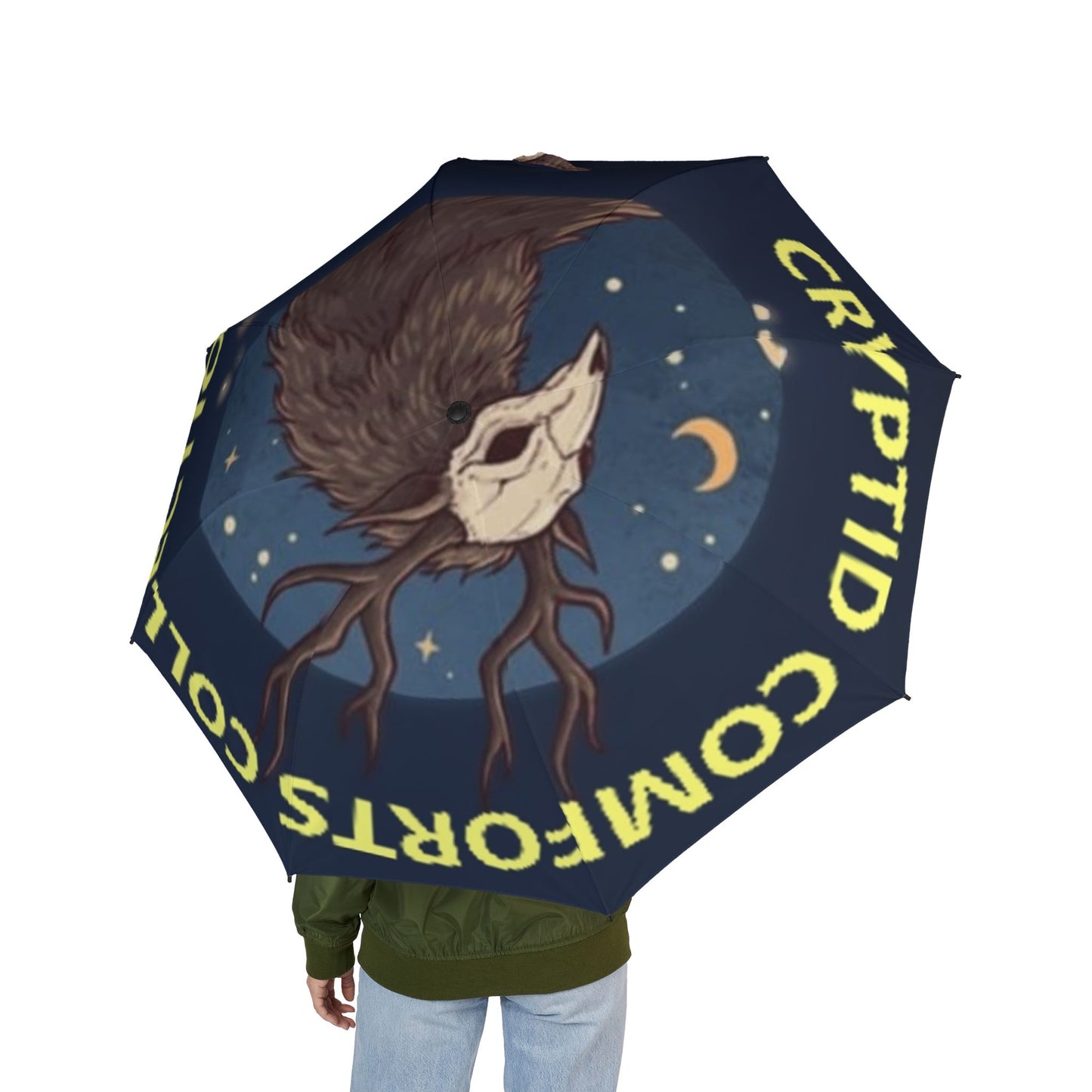 Cryptid Comforts Collection Foldable Umbrella