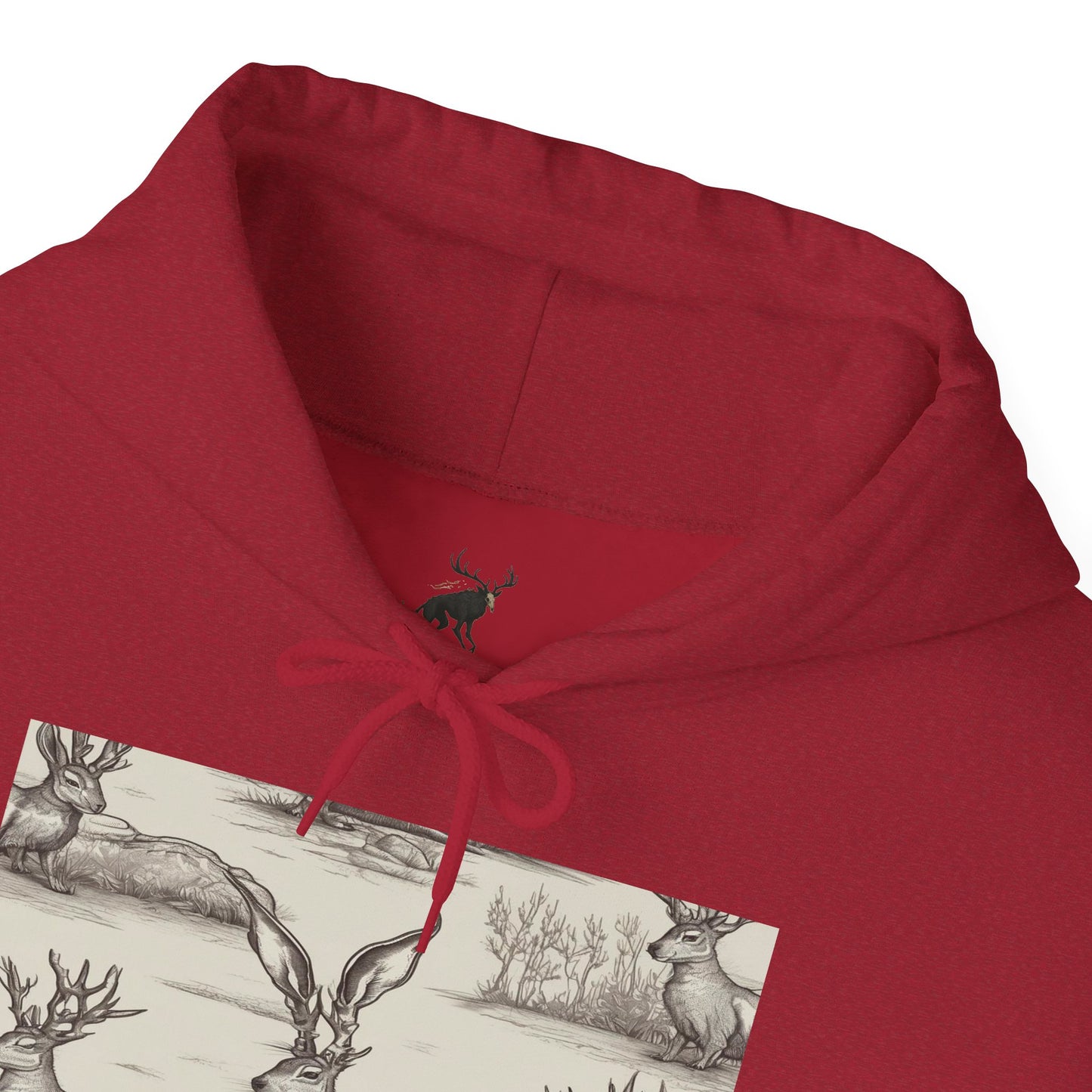 Womens Jackalope Hooded Sweatshirt